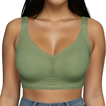 Cross-Border Wireless Bra Temushein Amazon Same Style In-Stock Factory Direct Sale Full Coverage