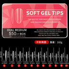 Medium Oval (550 glossy nail pieces/box)