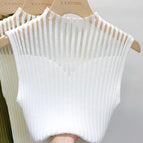 Bleached white - low collar / One size fits all