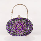 Sunflower Purple Portable O-chain / 20X15X5cm