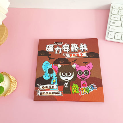 Handmade DIY Quiet Book Magnetic Sticker Magnetic Suction Large Kidsren's Educational Toy Girl Mini Magnetic Quiet Book