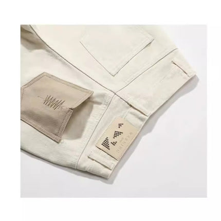 Thin Popular Jeans Women's Summer Thin 2024 New Loose High Waist Short Narrow Wide Leg Pants