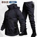 G2 spring and autumn water-repellent set [black] / 165
