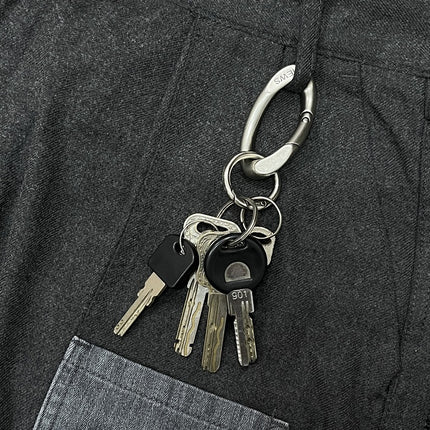 Ainwos Cross-Border Original Creative High-End Cuban Buckle Keychain Head Multi-Functional Special-Shaped Pendant Trouser Waist Buckle