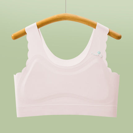 Girls' Intimates Development Period Junior High School Students High School Kidsren's Bra Students Seamless Summer Thin Vest