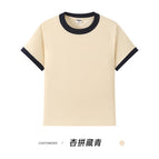 Apricot and navy blue / S