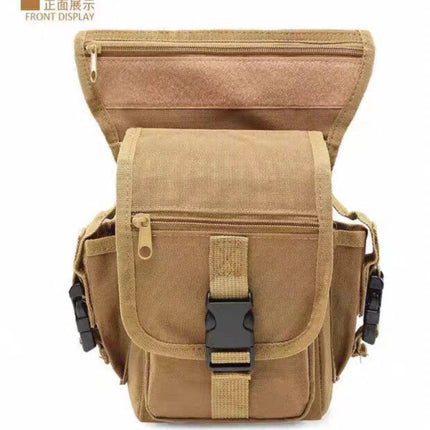 Cycling Outdoor Equipment Bag Luya Fishing Leg Bag Tactical Storage Security Adventure Rescue Waist Bag Multi-Layer Equipment Bag