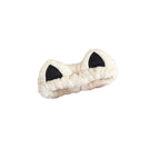 White cat ears