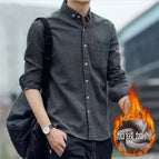 Dark gray plus velvet / M