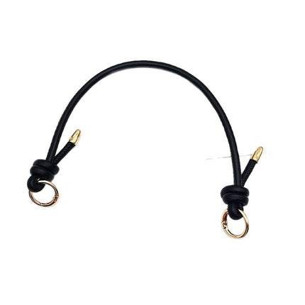New Fashion Knot Women's Bag Handbag Replacement Bag with PU Leather Rope Metal Ring Buckle Shoulder Strap Bag Accessories