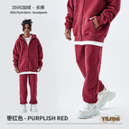 Sweatpants-purplish red / S