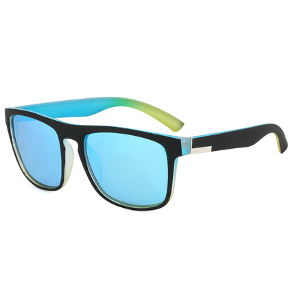 Polarized Elastic Paint Real Film Sunglasses Outdoor Beach Men's Sunglasses Fishing Mountaineering Glasses Anti-UV New