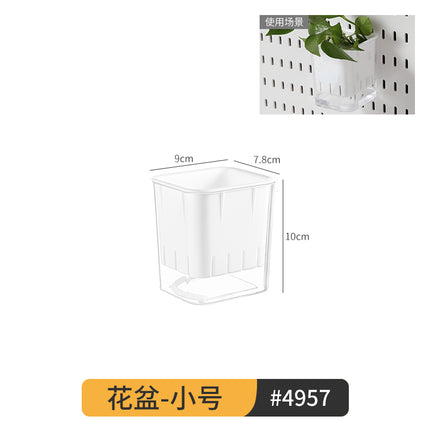 Hole Board Desktop Study Table Desk Dormitory Vertical Storage Partition Station Office Desk Rack Accessories