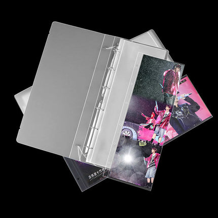Hand-frame inner page star peripheral should aid banner storage card book horizontal vertical banner collection loose-leaf album shell