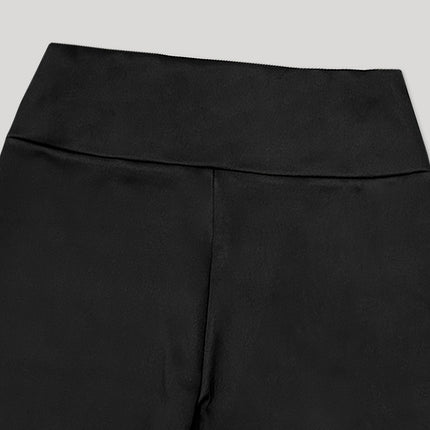 Jiaochan Cross-Border Amazon Popular Fleece-Lined Leggings Autumn and Winter High-Waisted Winter Yoga Pants Flared Wide-Leg Thermal Pants