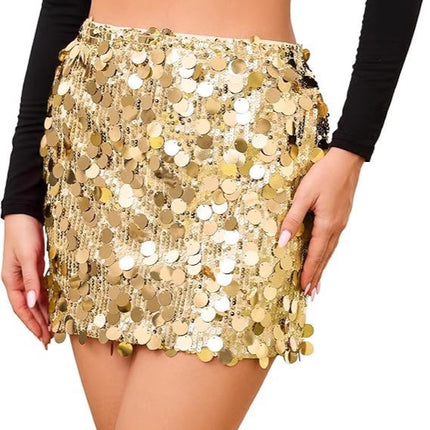 2025 Women's Sequin Dress Stretch Tight Mini Dress Sexy Sparkling Dress Glitter Dress Evening Party