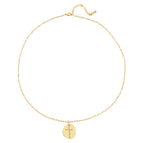 776-1 irregular cross pendant