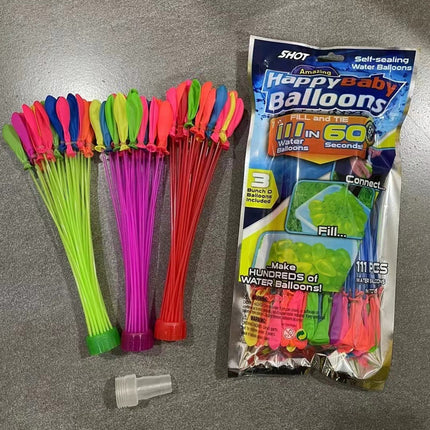 Aihua Super 3 Shot Balloon Ground Stand Balloon Aihua Balloon Temple Fair Hot Selling Water Balloon 500 Wholesale