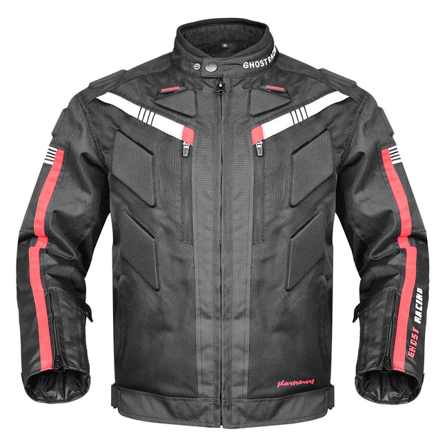 Source manufacturers directly supply motorcycle summer breathable cycling clothing anti-fall racing clothing sports clothing motorcycle mesh jacket