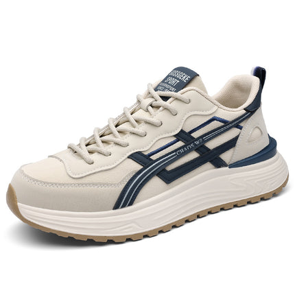Men's Shoes 2026 Autumn and Winter New Versatile Trendy Sports Casual Shoes Men's Lightweight Running Thick-Soled Dad Shoes Trendy