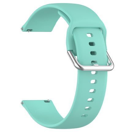 Suitable for Xplora X6 Play Children's Watch Silicone Strap Sports Wristband 20mm Silver Buckle