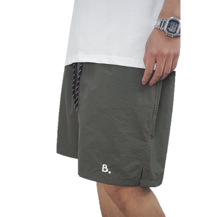 American Trendy Quick-Dry Breathable Men's Loose Straight Cargo Casual Shorts Summer Stylish Cool Thin Five-Point Shorts