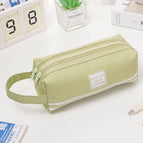 Large capacity pencil case = oxford cloth style / Green