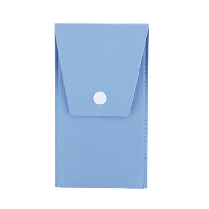 Cosmetic brush suit portable brush bag snap bag envelope bag mini bag green cloud blue bridge first bag wholesale