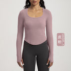 Leather pink / S