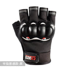 Ordinary half finger black / One size fits all