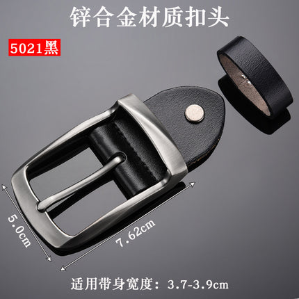 Men's Belt Buckle Pin Buckle Belt Buckle Head Waist Trousers Buckle Pin Buckle Belt Belt Buckle Accessories