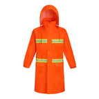 Orange double-layer double-strip long / M
