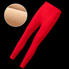 Big red camel hair pants fleece-linedthickened men's bottom pants / L