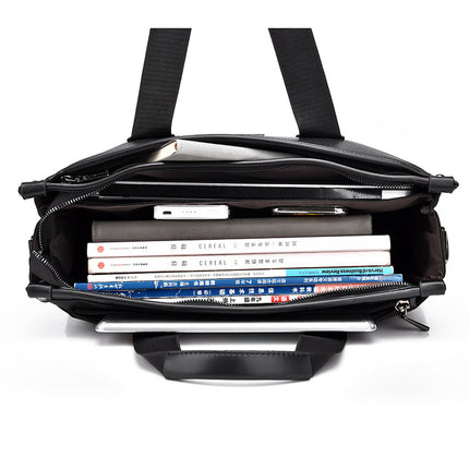 2024 New Cross-Border Crossbody Bag for Men, Large-Capacity Business Bag, Shoulder Bag, Casual Men's Bag, Simple Handbag