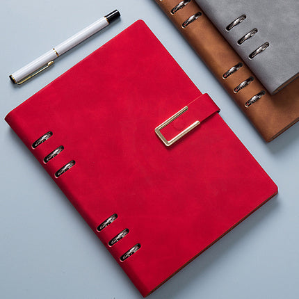 Loose-leaf a5 notebook simple b5 removable notepad business office gift box suit printable logo