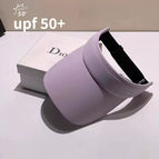 Ice silk duckbill cap [taro purple] / Head circumference (54cm-58cm)