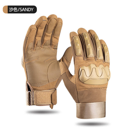 Tactical Gloves Outdoor Non-Slip Touch Screen Special Forces Combat Training Wear-Resistant Men's Motorcycle Cycling Sports Non-Slip Wear-Resistant