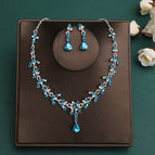 No. 2 silver white needle [lake blue]