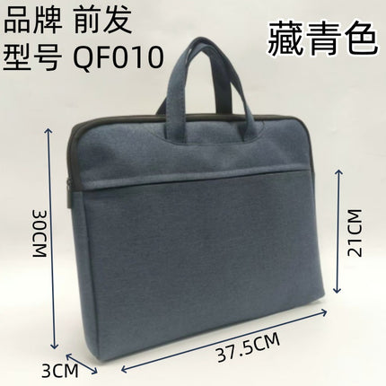Fast Shipping Portable Briefcase Waterproof Conference Material Office Document Bag Printing Custom Logo Business Customization