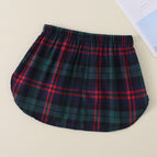 Red and green check matted cotton / M size (80kg to 110kg)