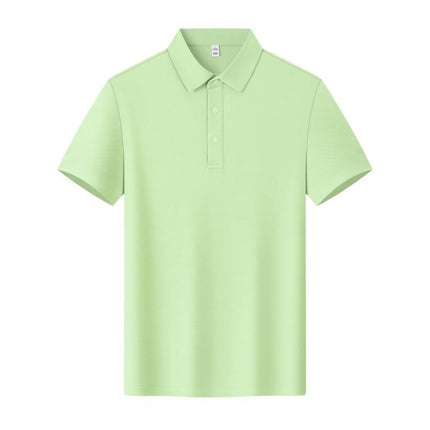 Summer Short-Sleeved Polo Shirt Work Clothes Custom T-Shirt Printed Logo Company Corporate Group Clothing Embroider Classy Business t