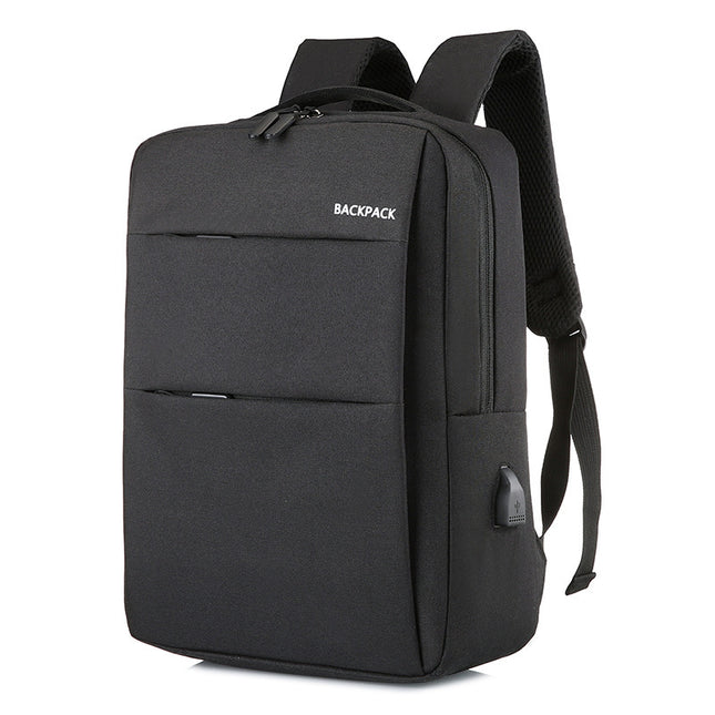 Cross-border computer bag 15-16 inch men's large-capacity travel usb computer backpack business printable logo shoulder bag