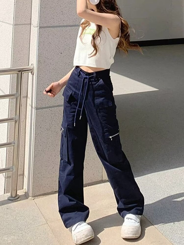New Loose Casual Pants for Men, Korean Style Trendy Versatile Pants, Summer Drapey Wide-Leg Floor-Length Trousers