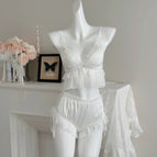 Pure white [with breast pads] / S