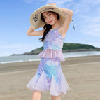 Purple free swimming cap 6081 / 120cm