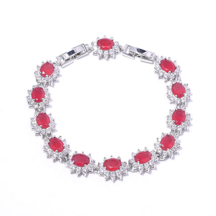 New classic cross-border source bracelet fashion zircon ladies jewelry European and American fashion crystal bracelet