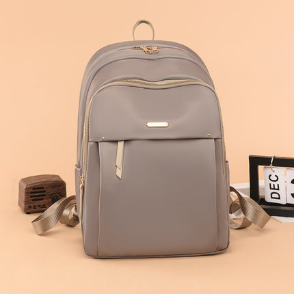 Backpack Oxford Cloth Backpack 2025 Large Capacity Computer Bag Fashionable Student Leisure Travel Lightweight School Bag