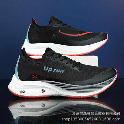 Up run new full palm carbon board sports casual running shoes lightweight shock absorption rebound non-slip professional couple running shoes