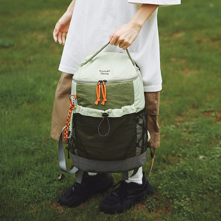 Outdoor Hiking Large-Capacity Backpack, Lightweight Travel Backpack, Commuting Storage School Bag, Leisure Cycling Backpack