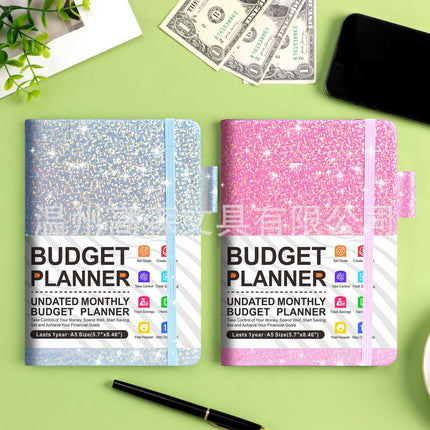 Cross-border Magic Cash Budget Notebook Monthly Plan Amazon Planner Week Plan English A5 Notepad
